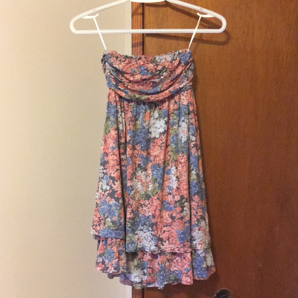 Super adorable floral tube dress